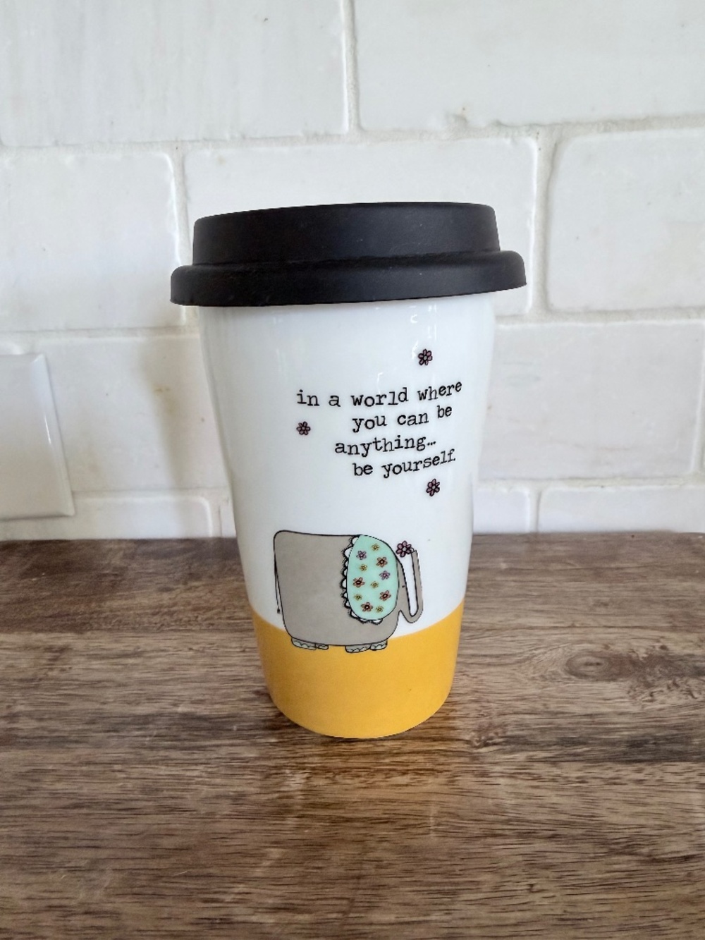 Natural Life Ceramic Travel Mug